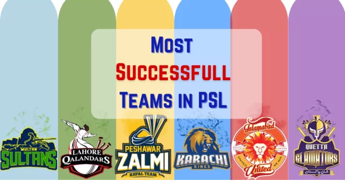 most successful teams in psl