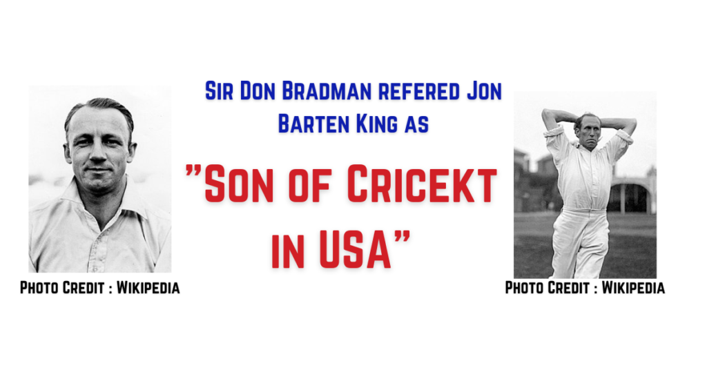 son of cricket in usa