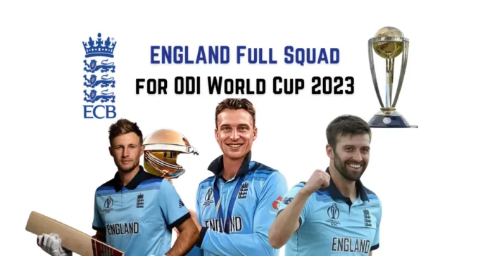 england player in odi world cup 2023